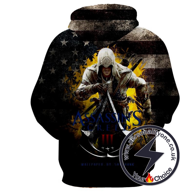 Assassin's Creed 3D - Connor - Assassin's Creed Hoodies